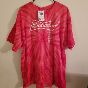 Budweiser tie dye shirt